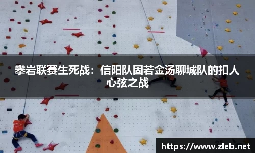 攀岩联赛生死战：信阳队固若金汤聊城队的扣人心弦之战